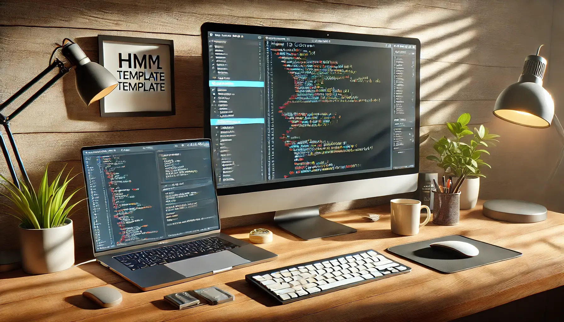 How to convert HTML Template to Laravel