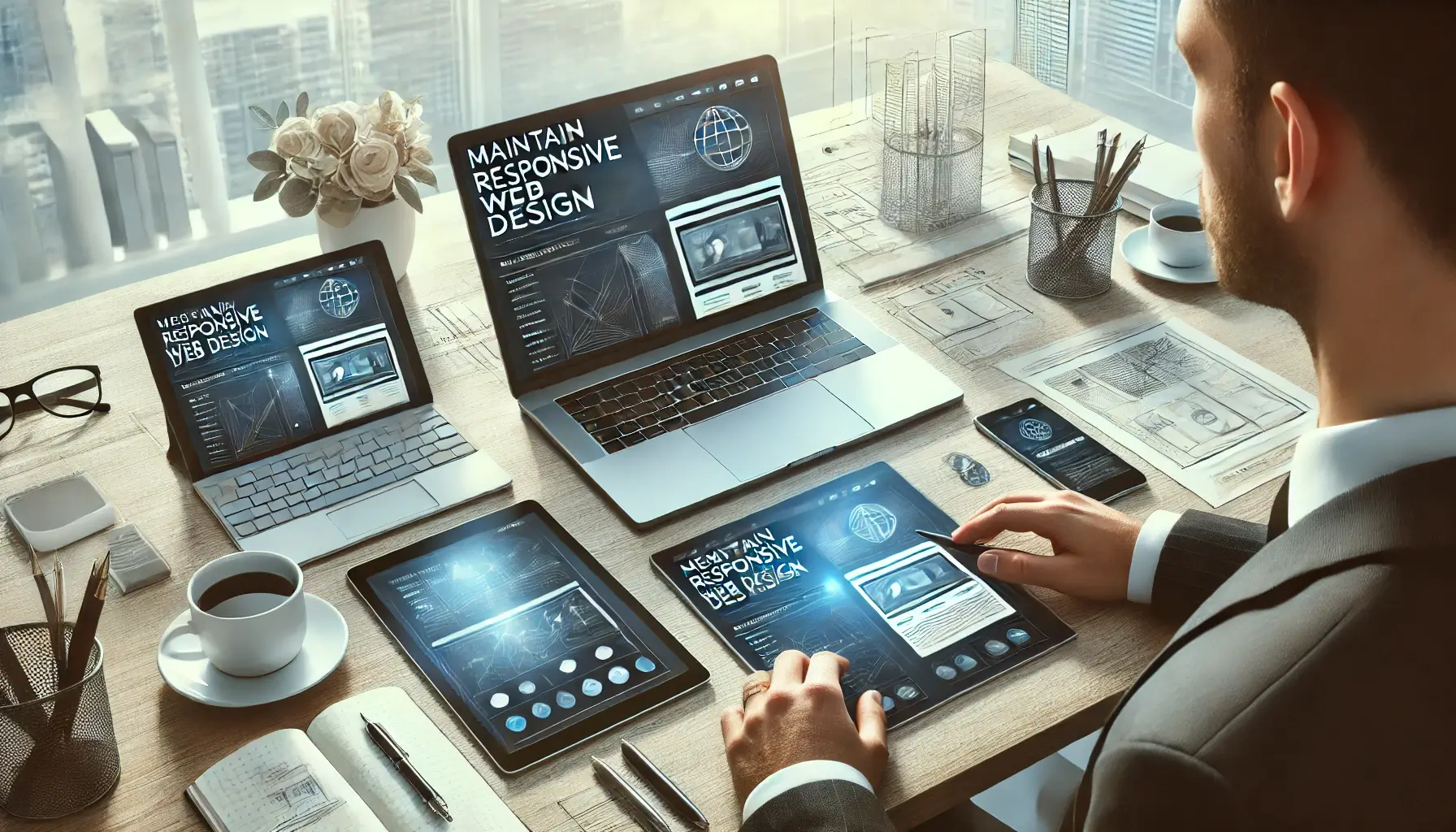 Maintain Responsive web design