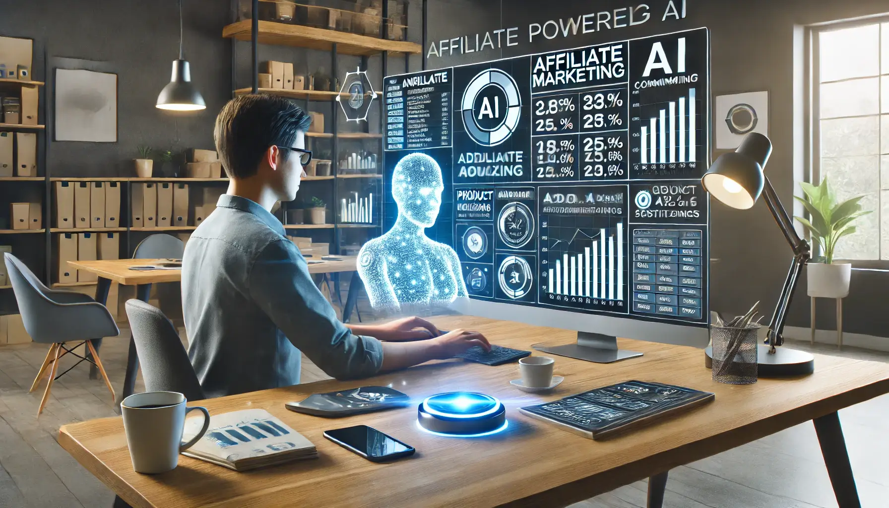 affiliate marketing content by using AI