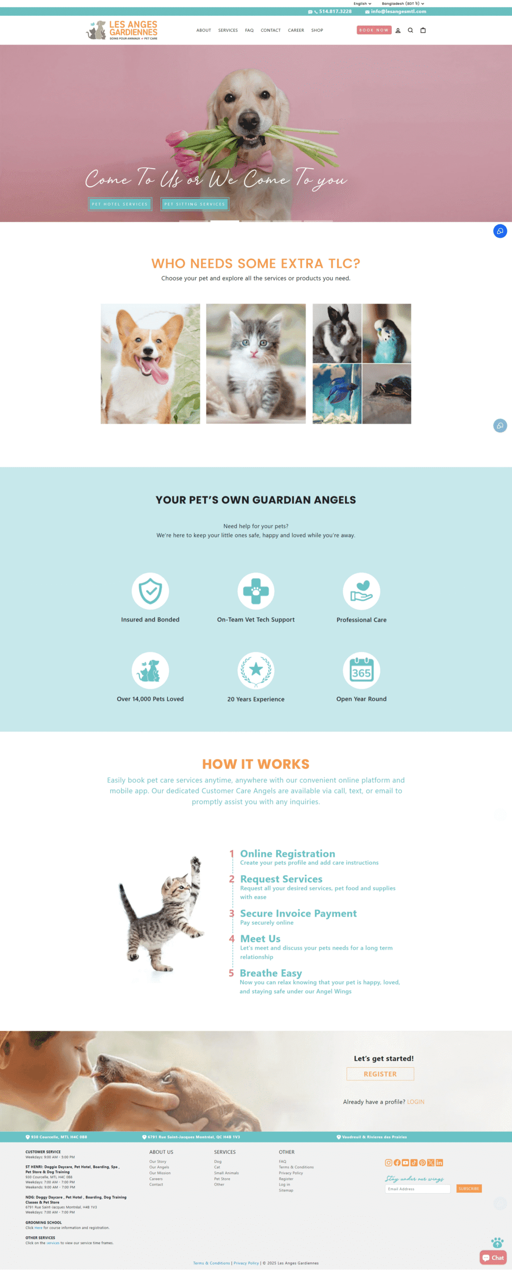 Shopify Les Anges Gardiennes